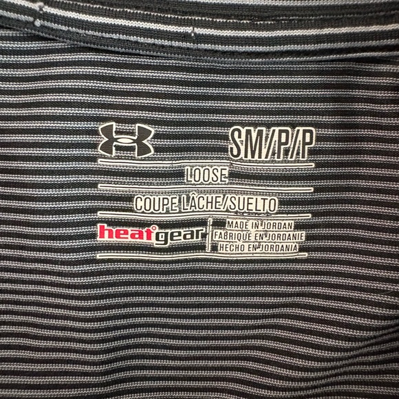 Under Armour Black Grey Women’s Small Long Sleeve Athletic Top - Picture 5 of 8